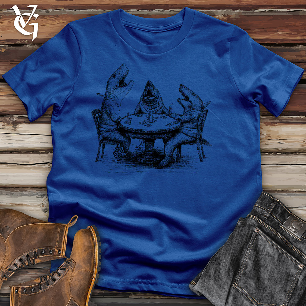 Poker Sharks Cotton Tee