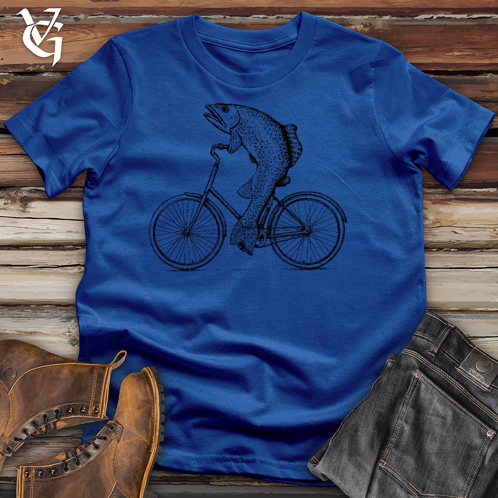 Fish On Wheels Cotton Tee