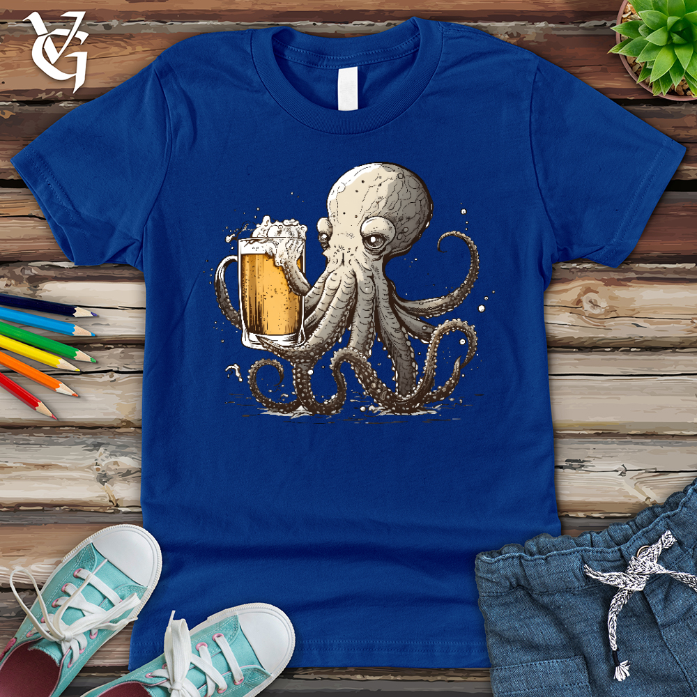 Octopus Happy Hour Youth Tee