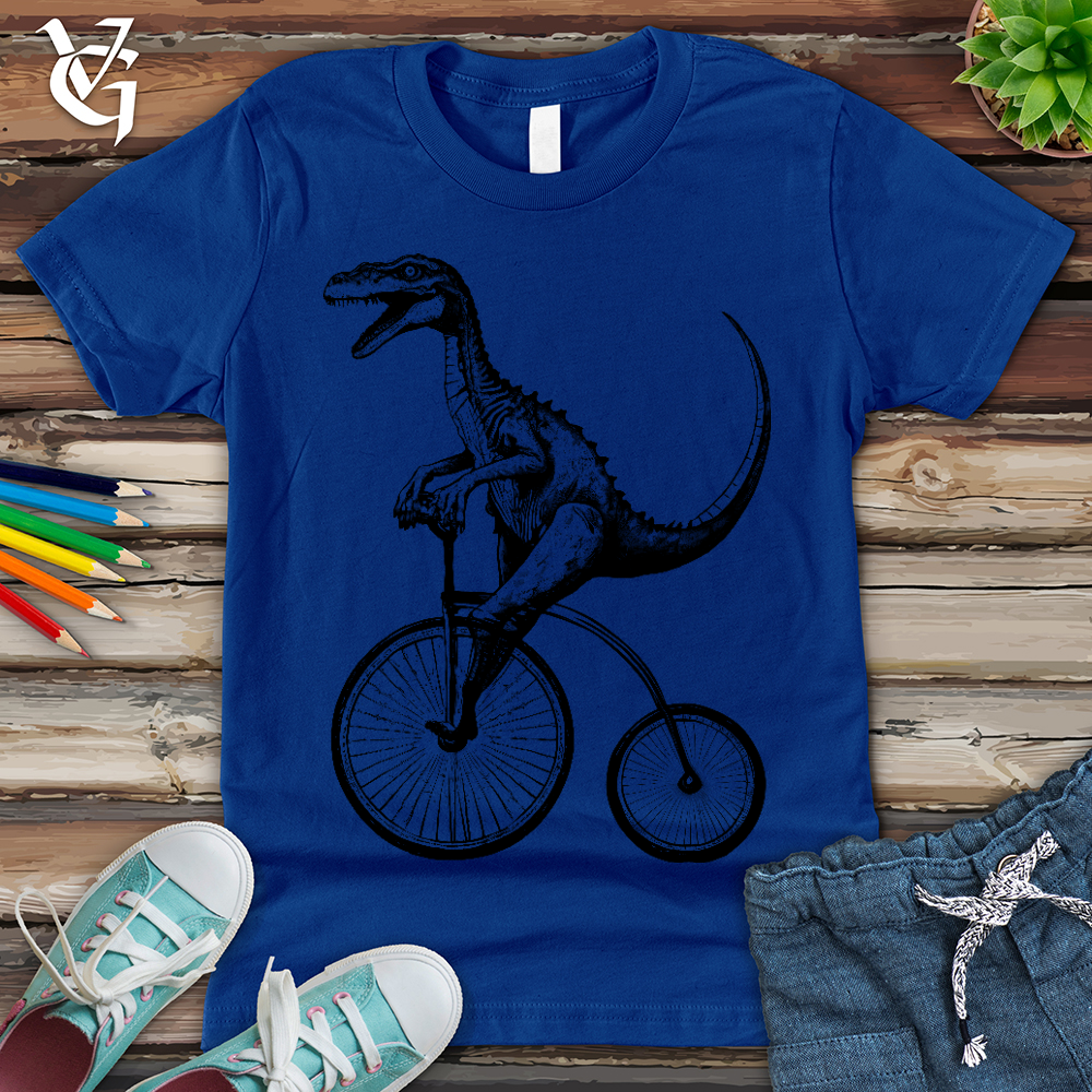 Dinosaur Cyclist Youth Tee