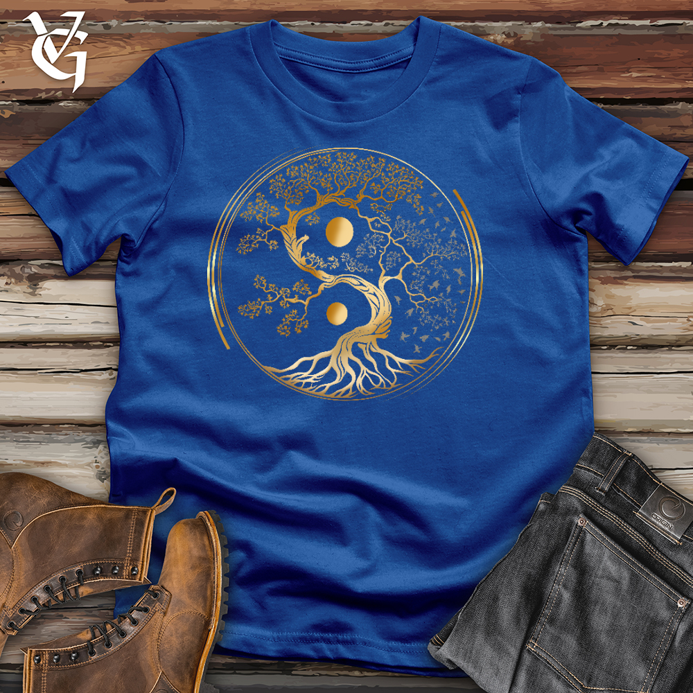 Tree Of Life Yin Yang Cotton Tee