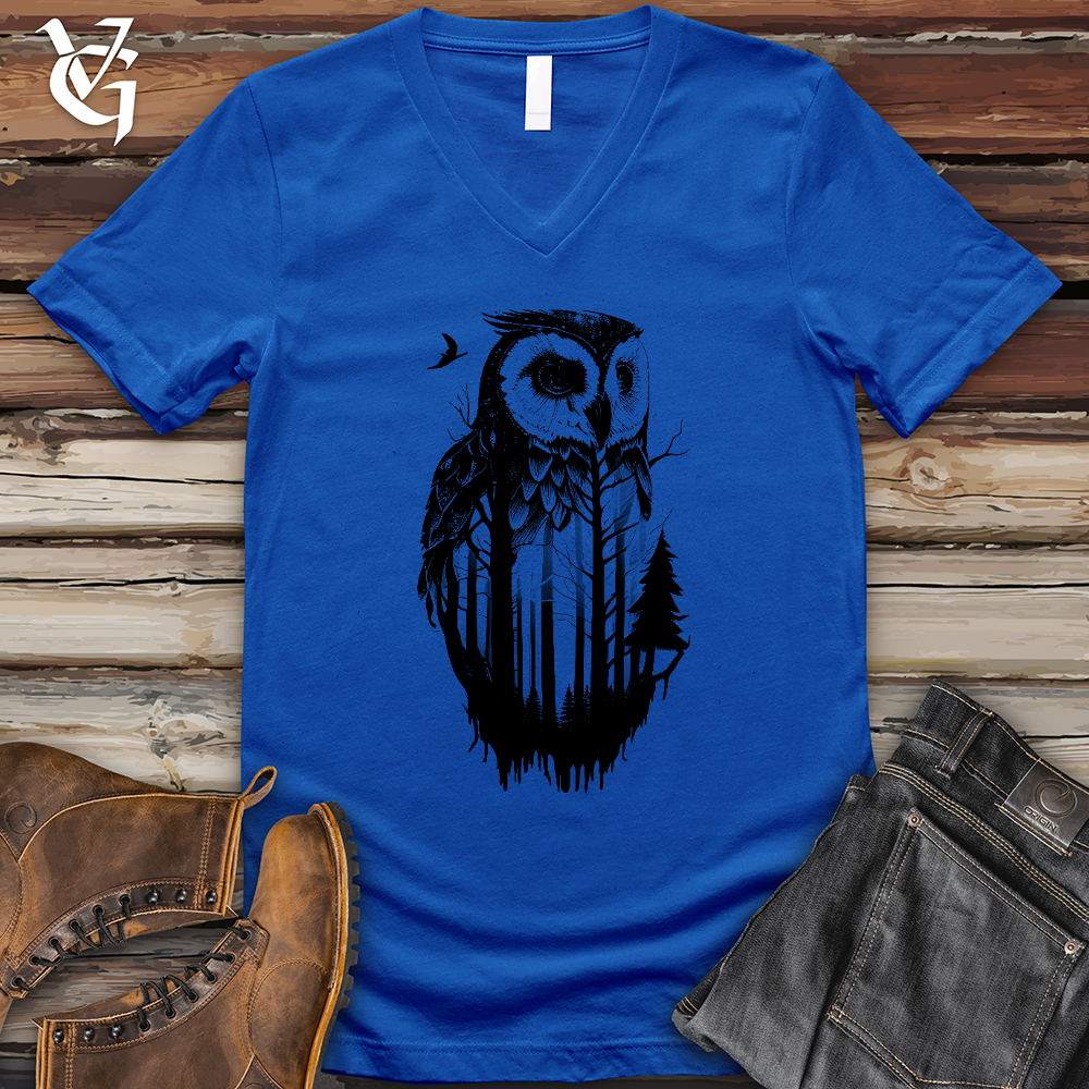 Owl Soul V-Neck Tee