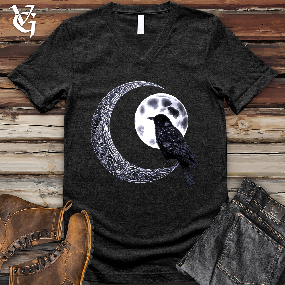 Raven & Moon Negotiations V- Neck Tee