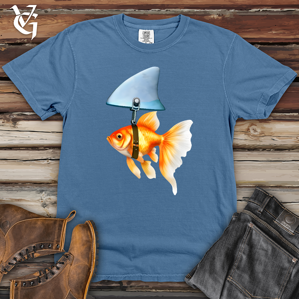 Goldfish Shark Fin Heavy Cotton Comfort Colors Tee