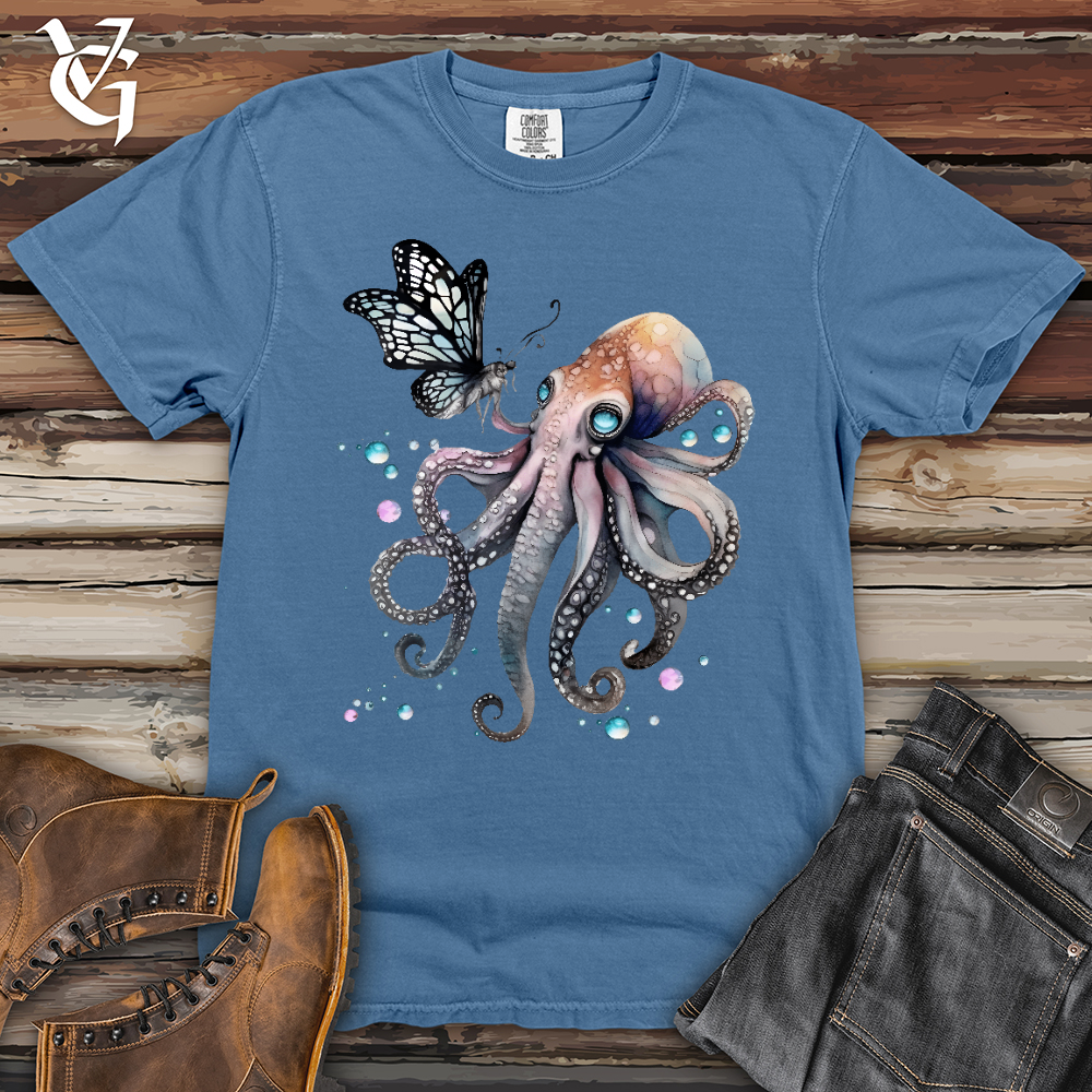 Octopus Butterfly Heavy Cotton Comfort Colors Tee