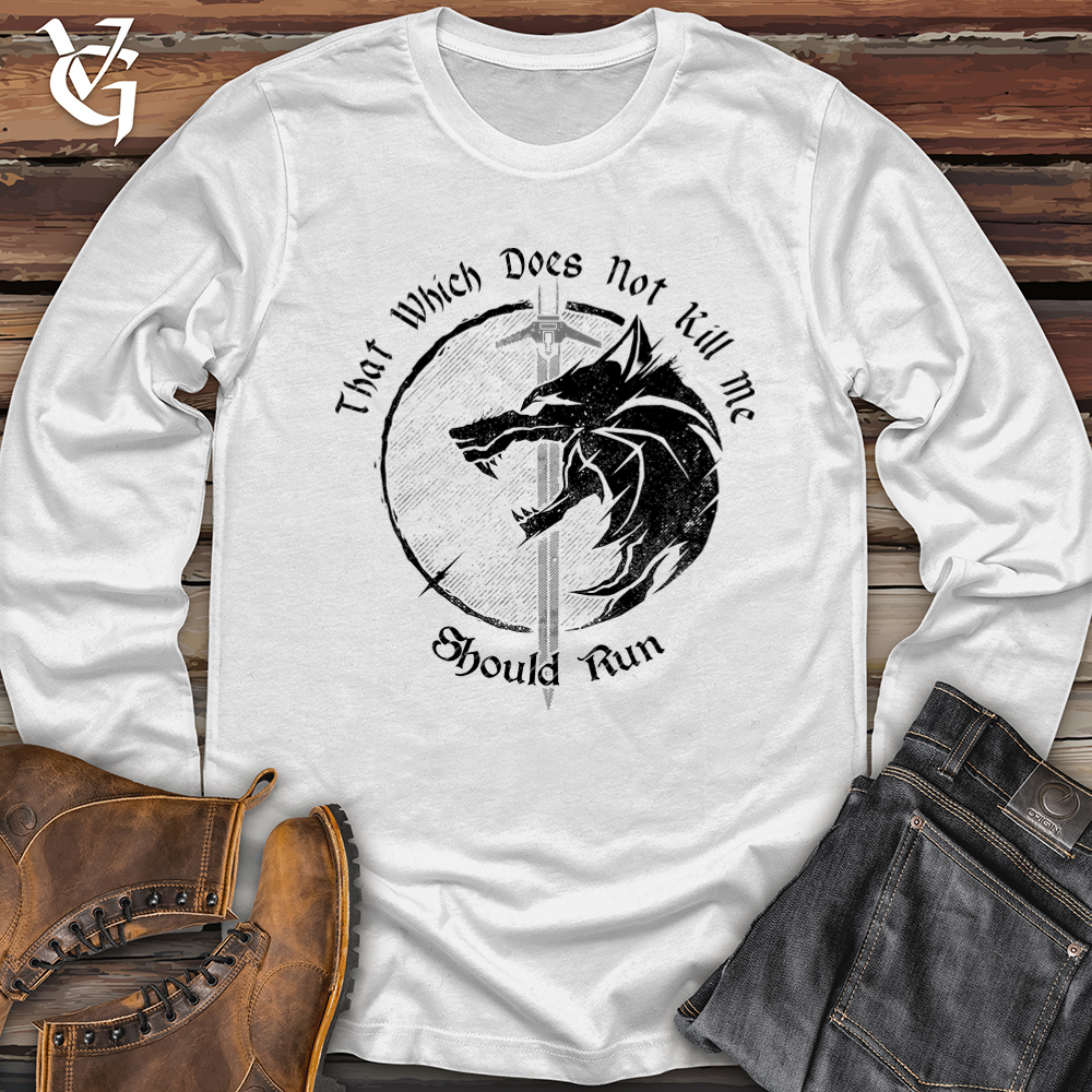 Should Run Wolf Softstyle Long Sleeve