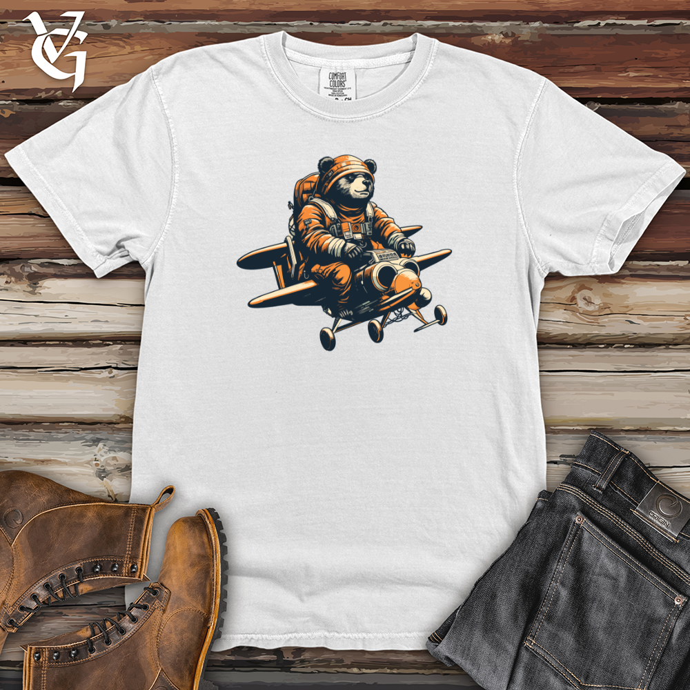 Bear Jetpack Skyward Adventure Heavy Cotton Comfort Colors Tee