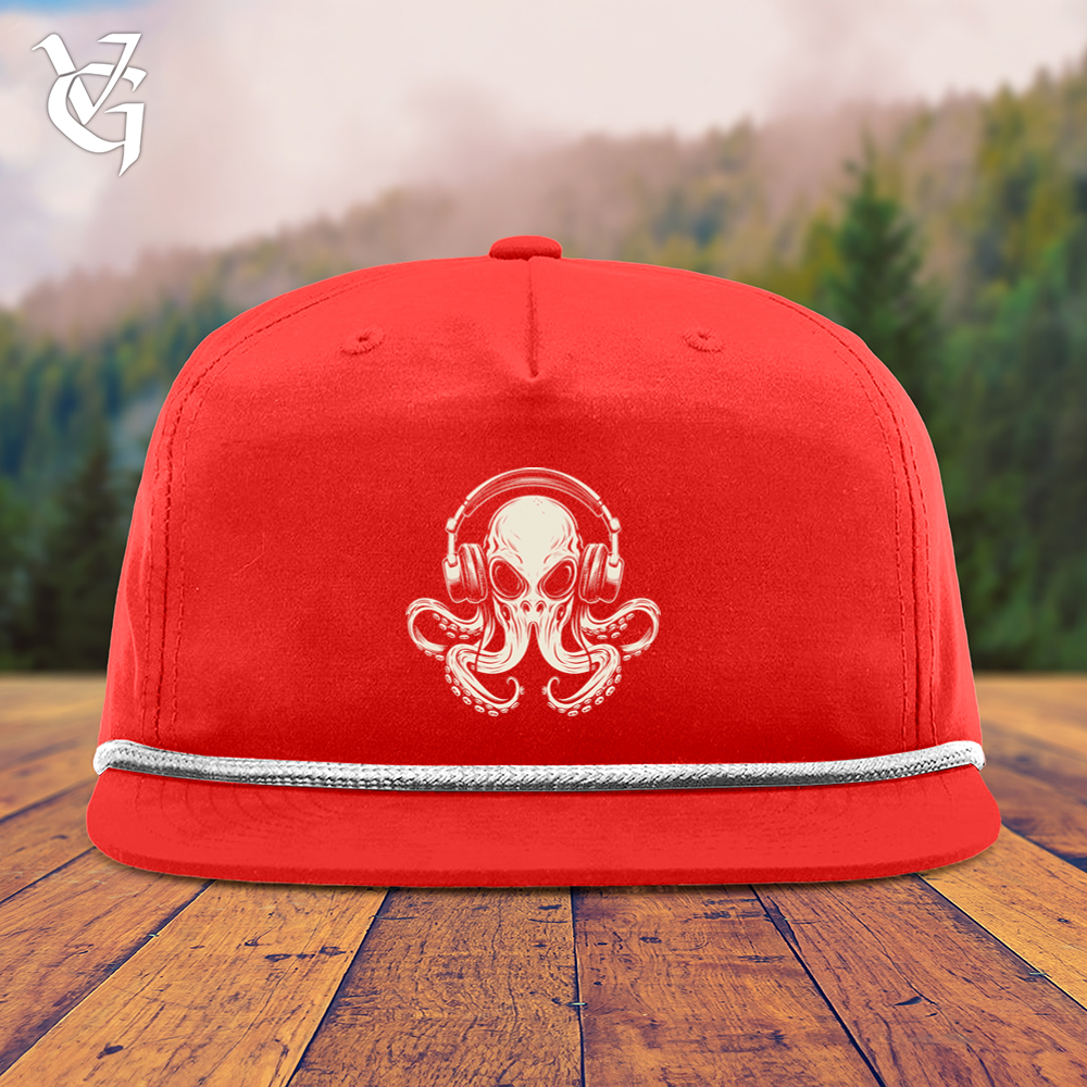 Octopus Jammin Snapback Cap