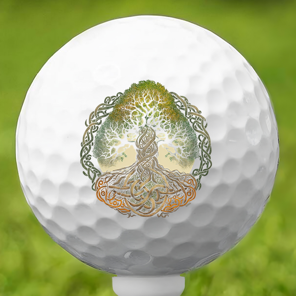 Celtic Life of Tree Golf Ball 3 Pack