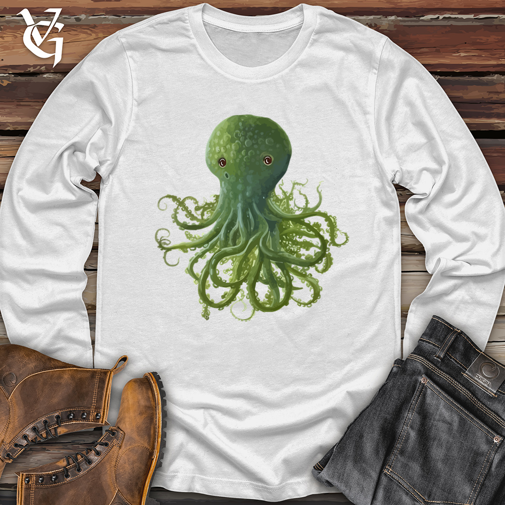 Seaweed Octopus Softstyle Long Sleeve