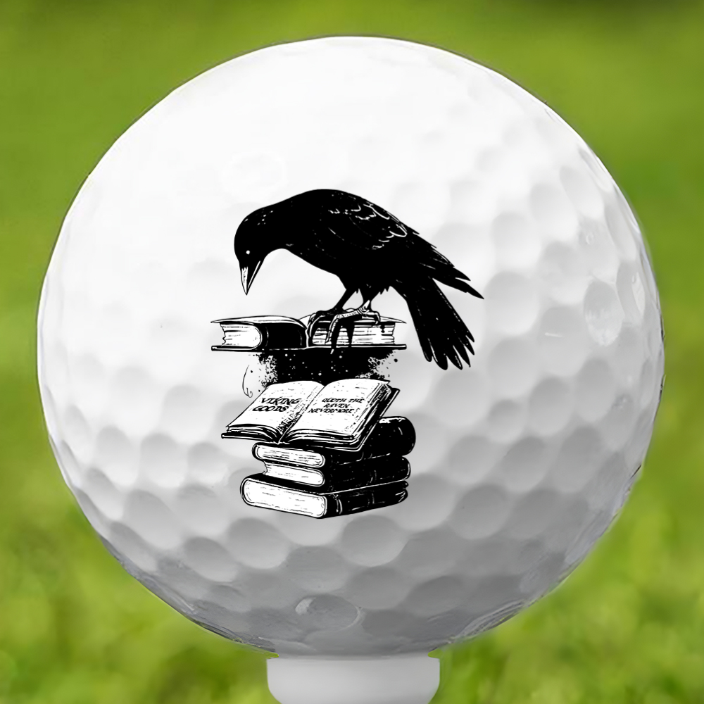 Raven Reading Fanatic Golf Ball 3 Pack