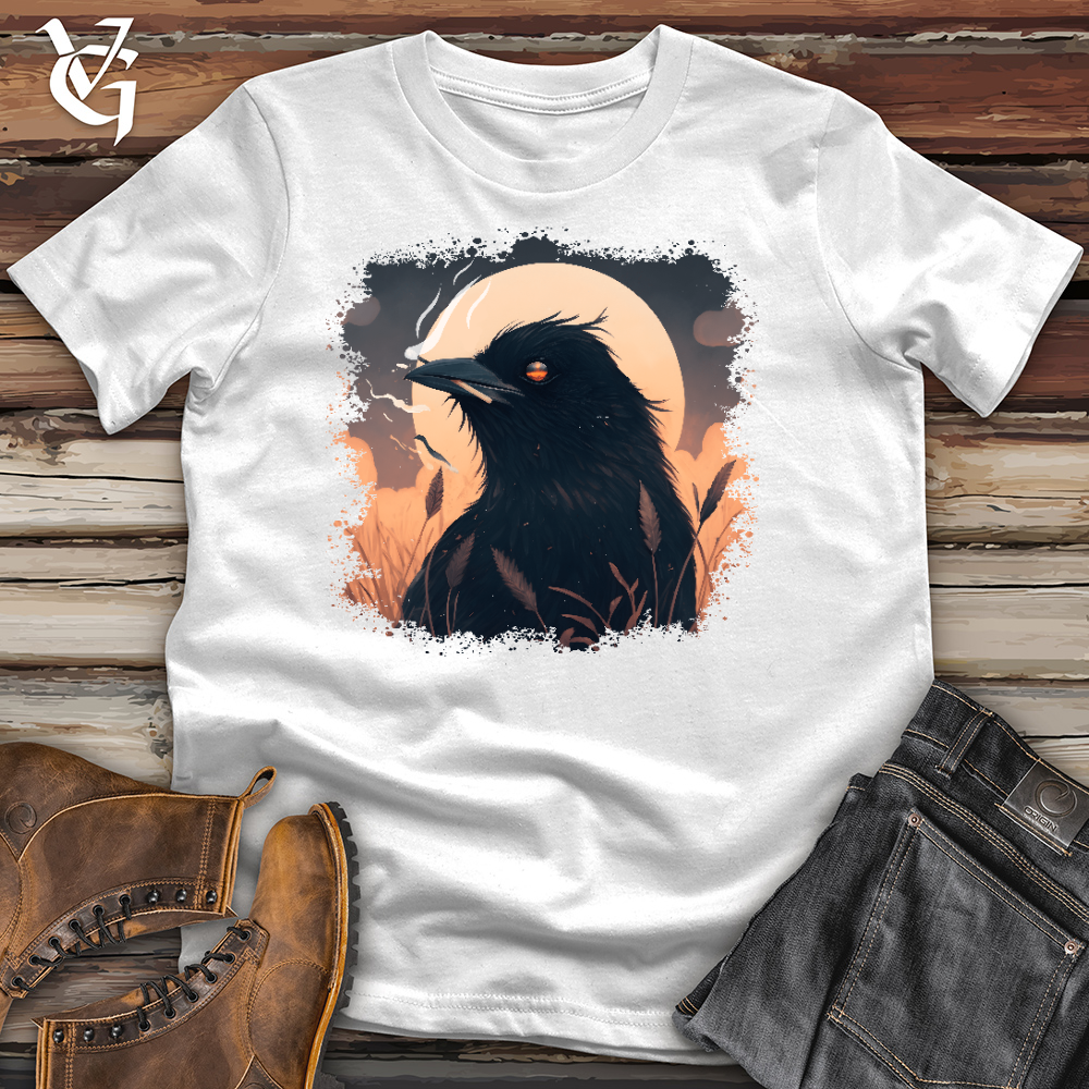 Smoking Raven Cotton Tee