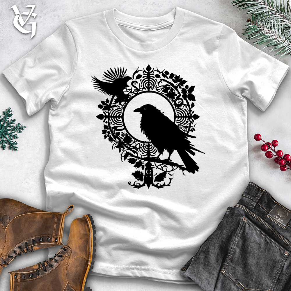 Raven and Vegvisir Cotton Tee