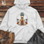 Retro Pineapple Serenity Midweight Hooded Sweatshirt