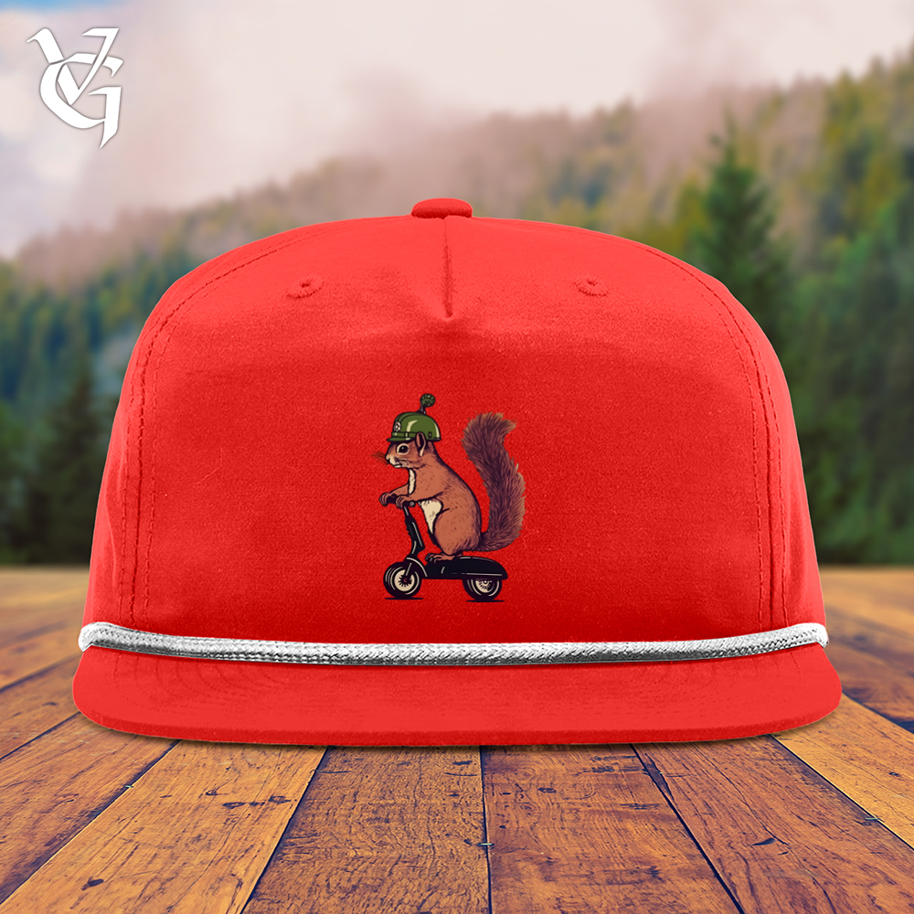 Squirrel Scoot Snapback Cap