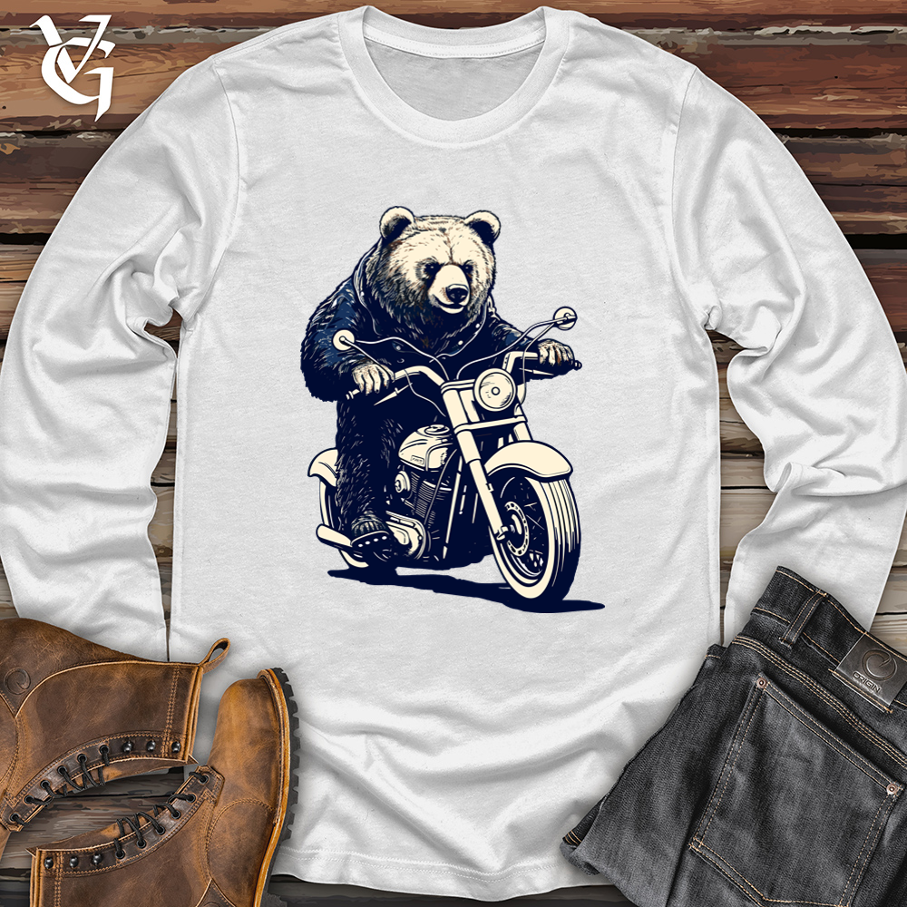 Bear Officer Roadside Patrol Softstyle Long Sleeve