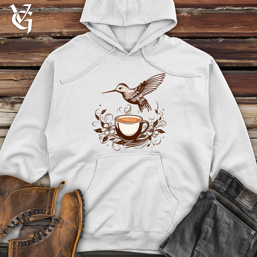 Hummingbird Coffee Crisp Midweight Hooded Sweatshirt