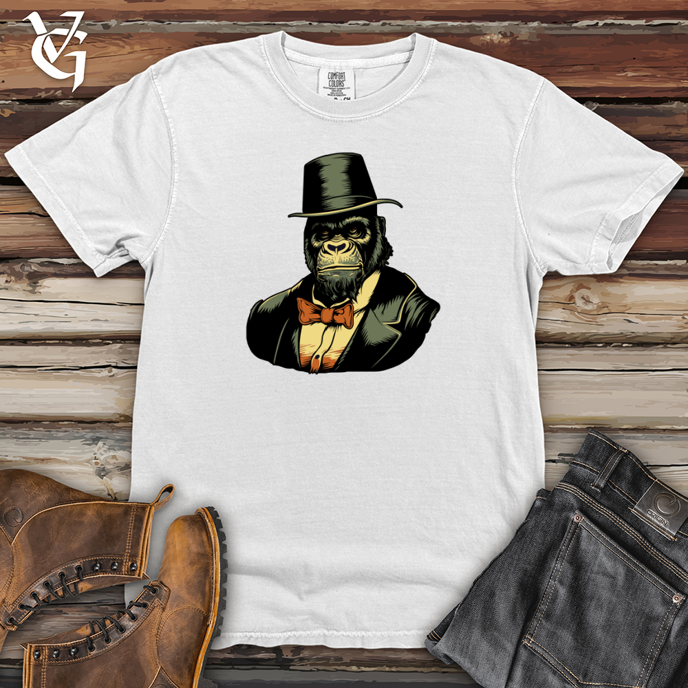 Vintage Top Hat Gorilla  Heavy Cotton Comfort Colors Tee