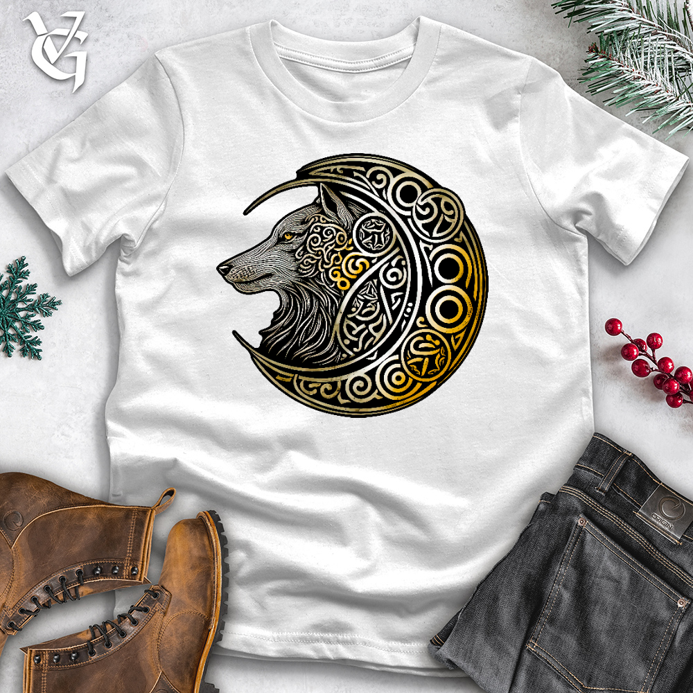 Mind Of A Cosmic Wolf Cotton Tee