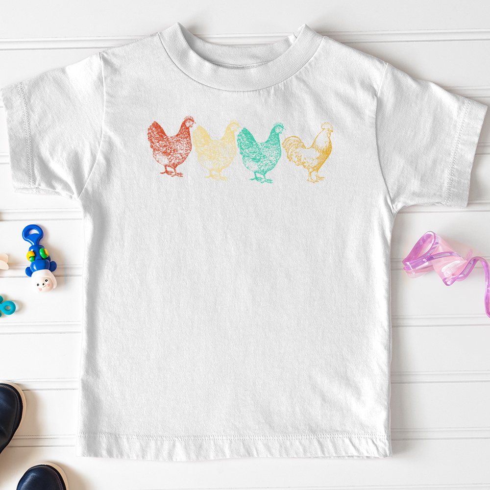 Chicken Scene Toddler Tee