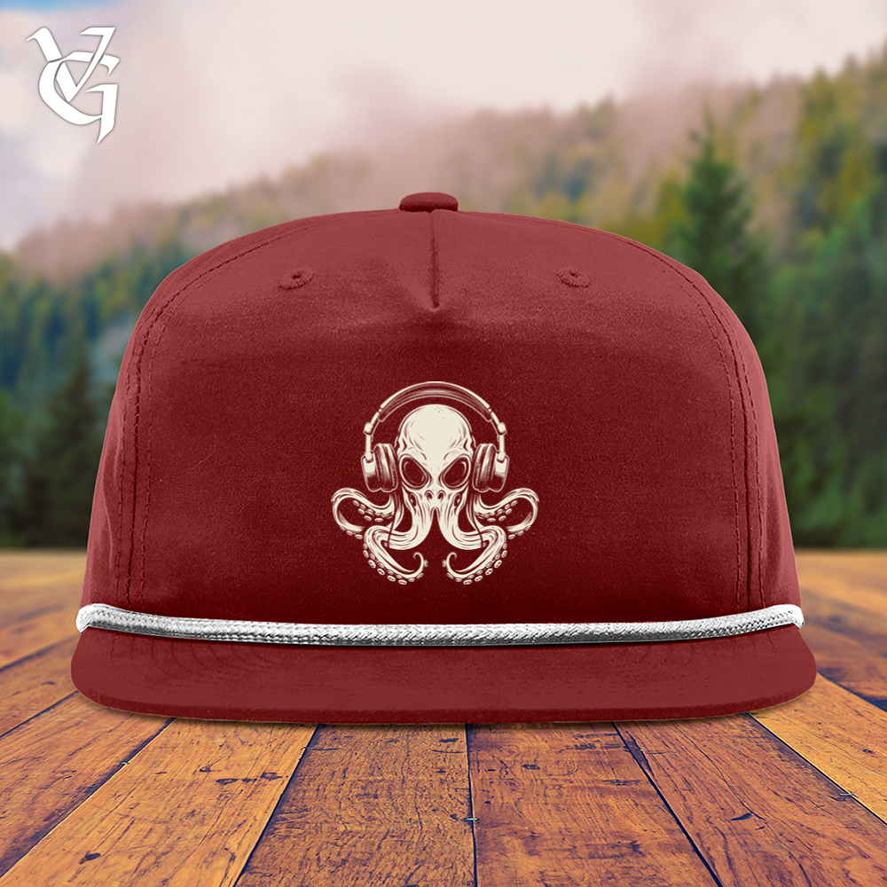 Octopus Jammin Snapback Cap
