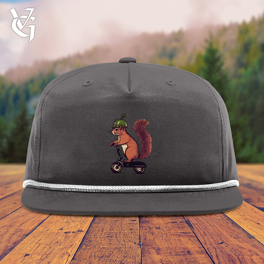 Squirrel Scoot Snapback Cap