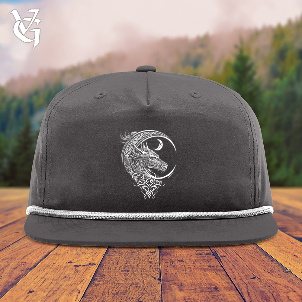Celtic Dragon and Moon Snapback Cap