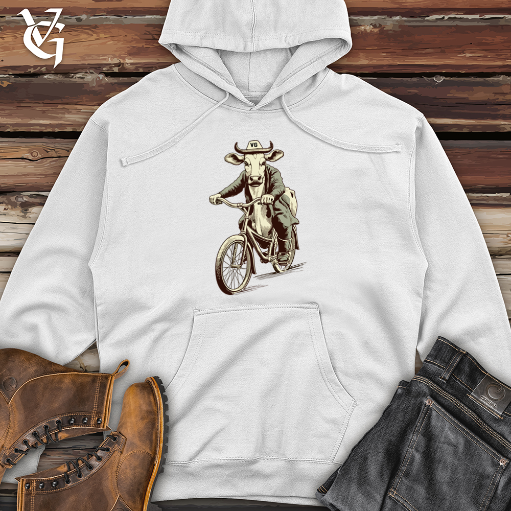 Bicycle Bovine Adventures Midweight Hooded Sweatshirt
