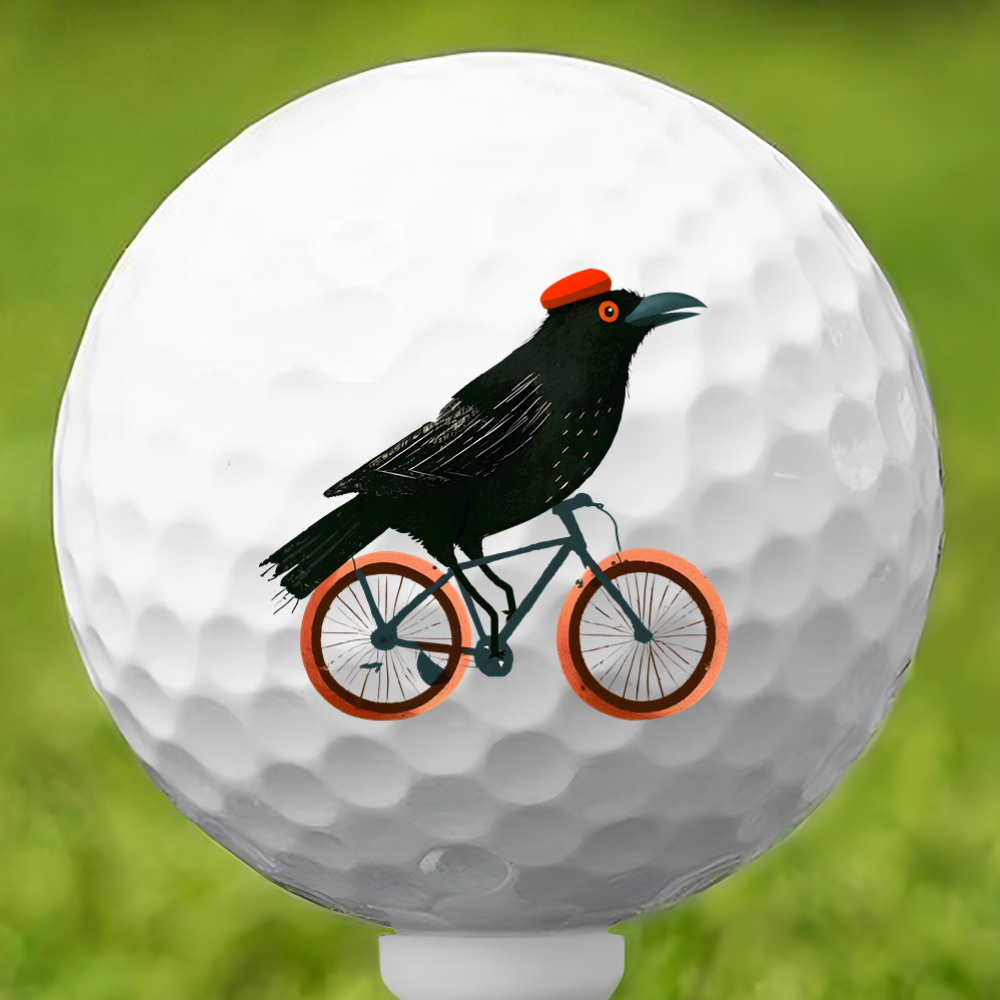 Raven Biker Golf Ball 3 Pack