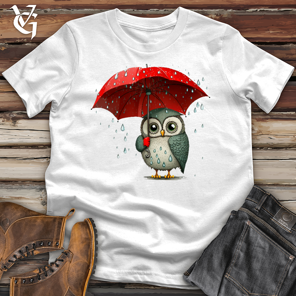 Owl in the Rain Softstyle Tee