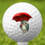 Owl In The Rain Golf Ball 3 Pack