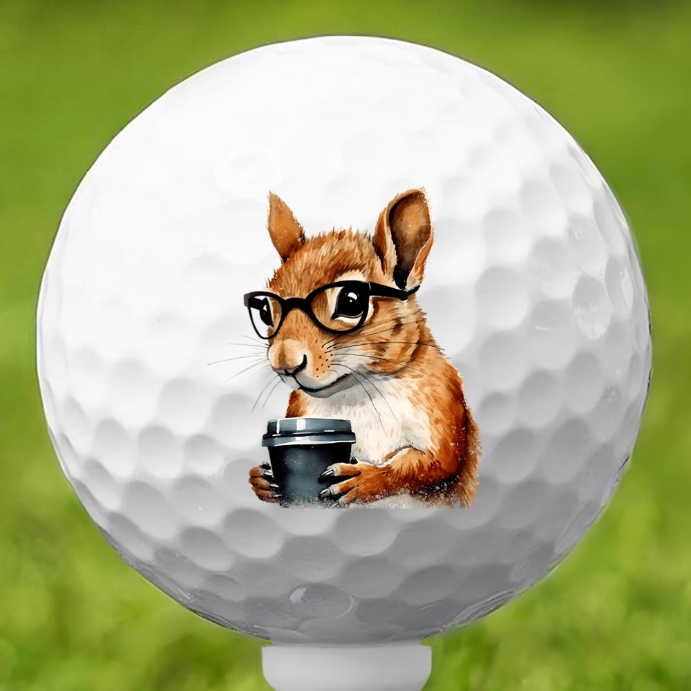 Squirrel Boss Golf Ball 3 Pack