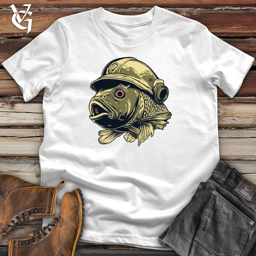 Fish Trooper Helmeted Brigade Softstyle Tee