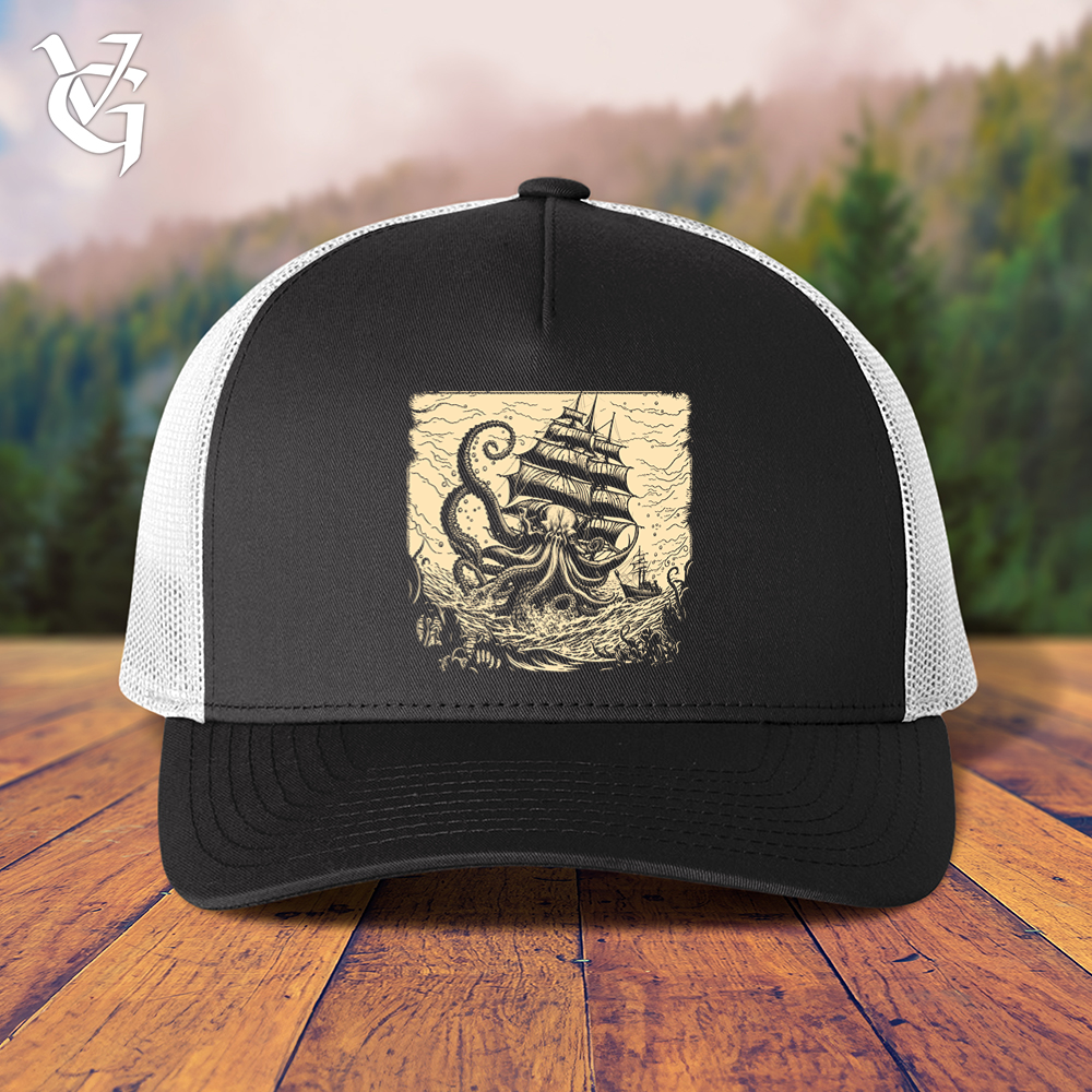 Kraken At Sea Trucker Cap