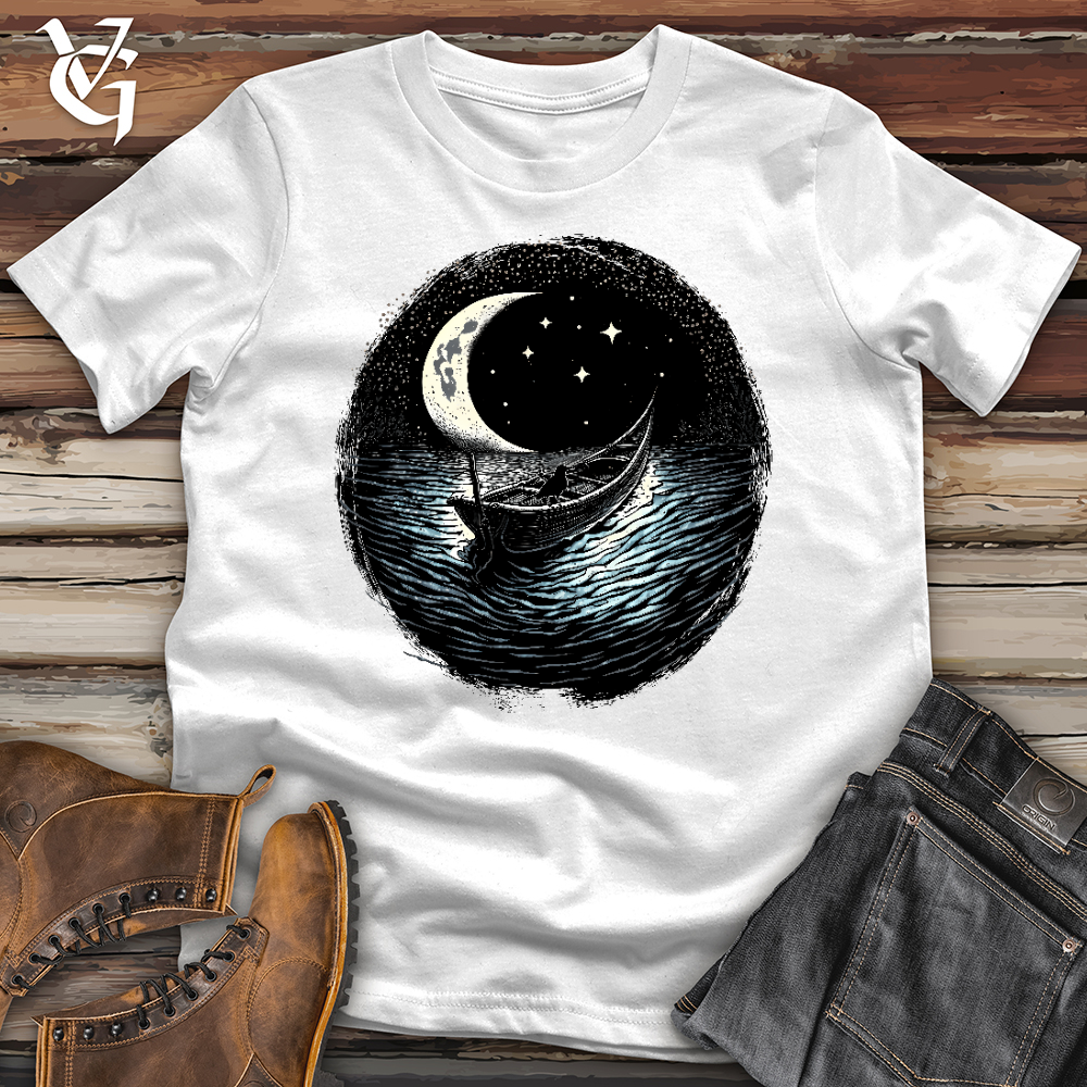 Raven on a Boat Softstyle Tee