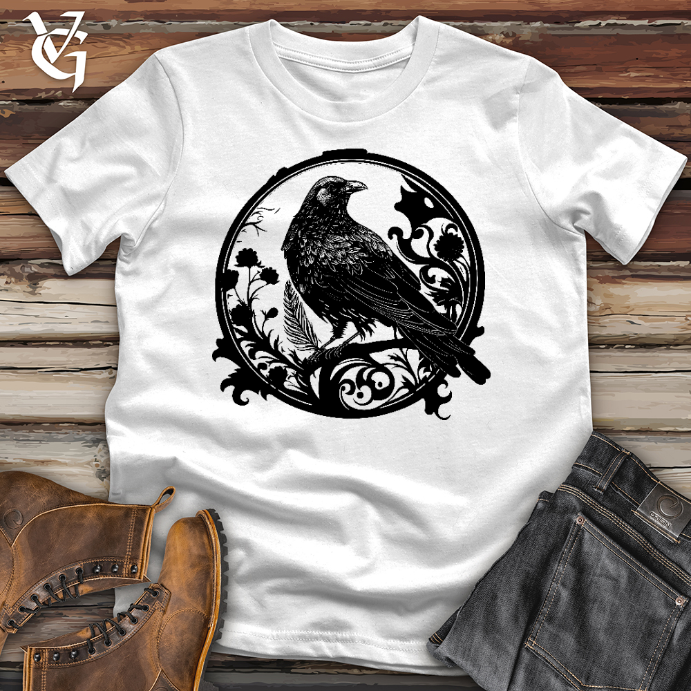 Raven With Acanthus Softstyle Tee