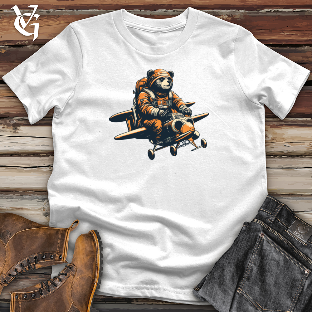 Bear Jetpack Skyward Adventure Softstyle Tee