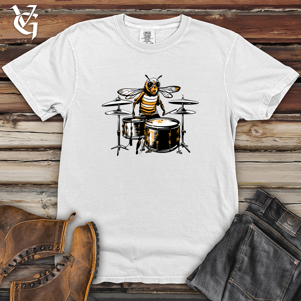 Bee Hive Beat Drumroll Rhythm Heavy Cotton Comfort Colors Tee