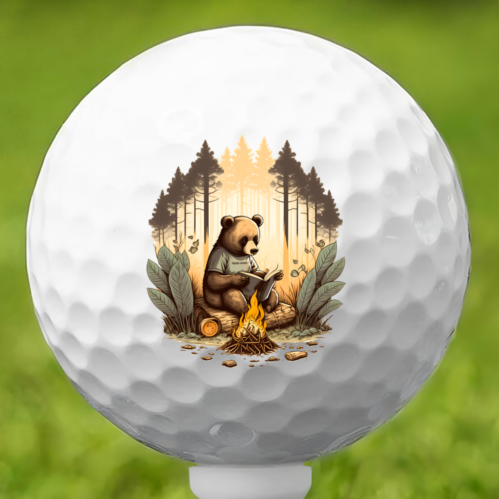 Bear Scout Golf Ball 3 Pack