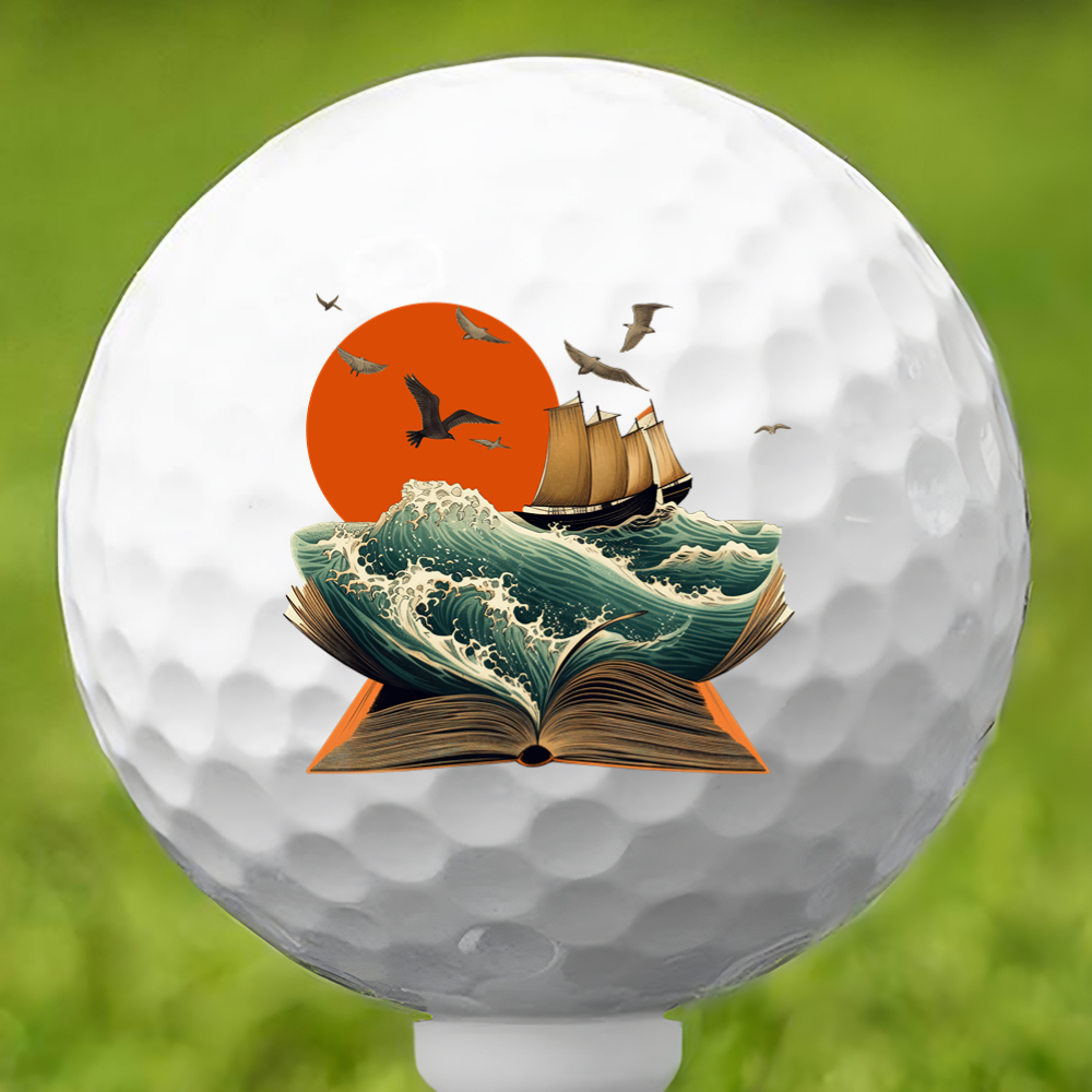 Waves Of Knowledge Golf Ball 3 Pack