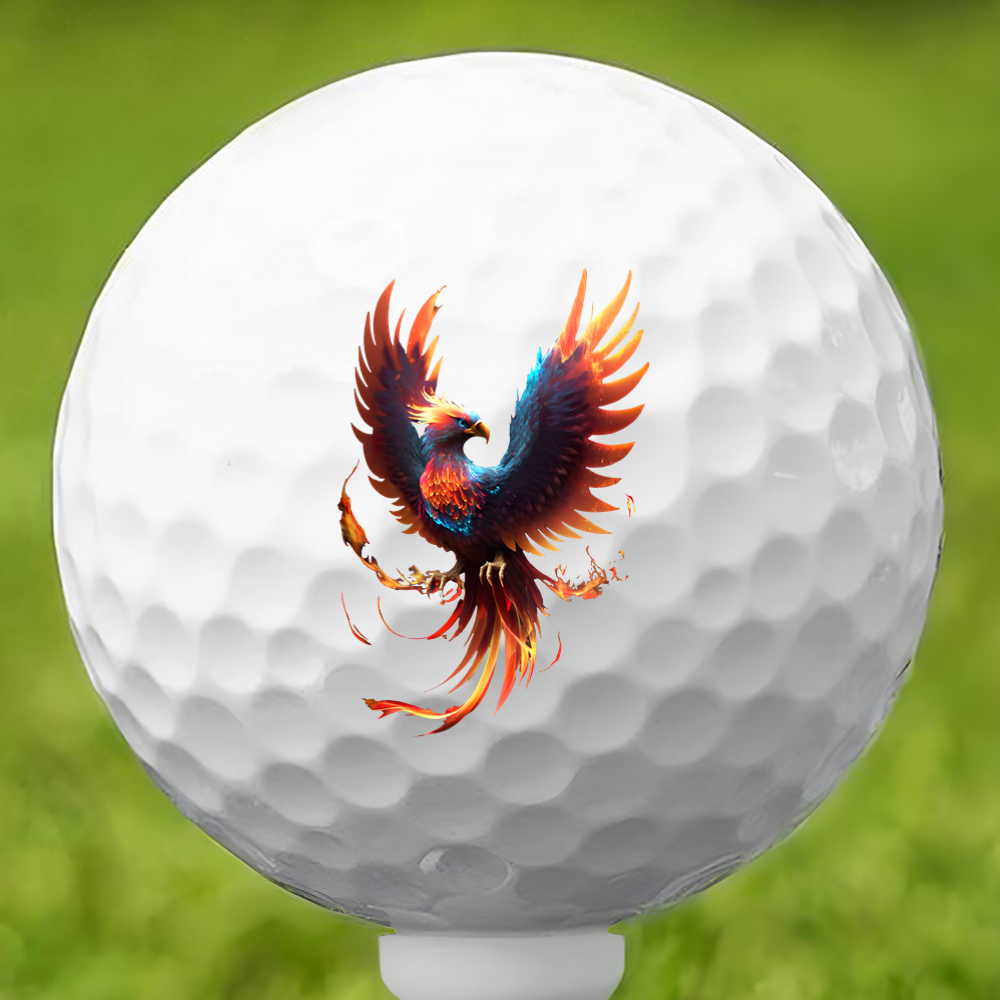 Fire Bird Golf Ball 3 Pack