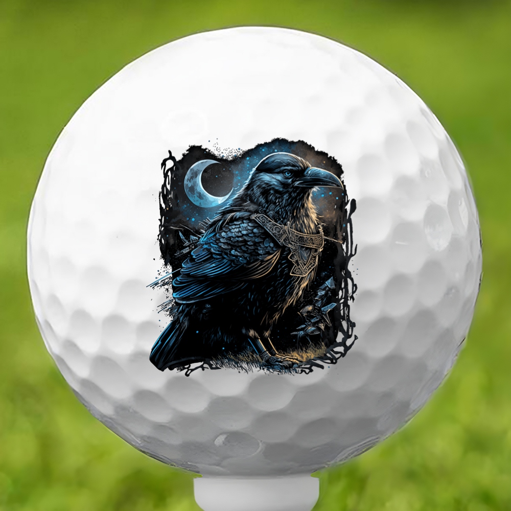 Viking Midnight Raven Golf Ball 3 Pack