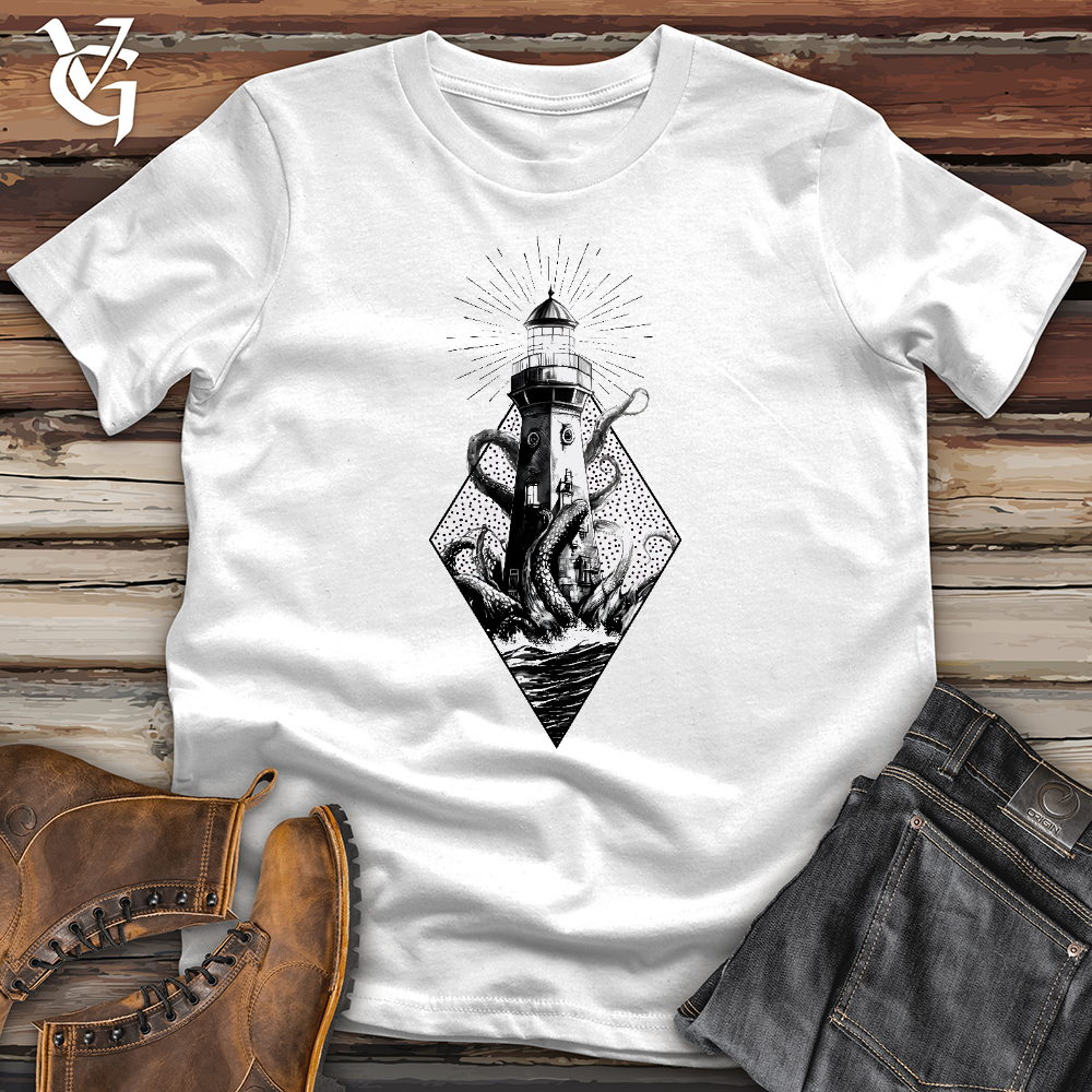 Octopus Vs. Lighthouse Softstyle Tee