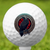 Mosaic Red Raven Golf Ball 3 Pack