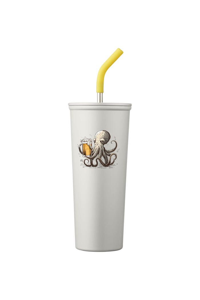 Octopus Happy Hour Vacuum Insulated Tumbler