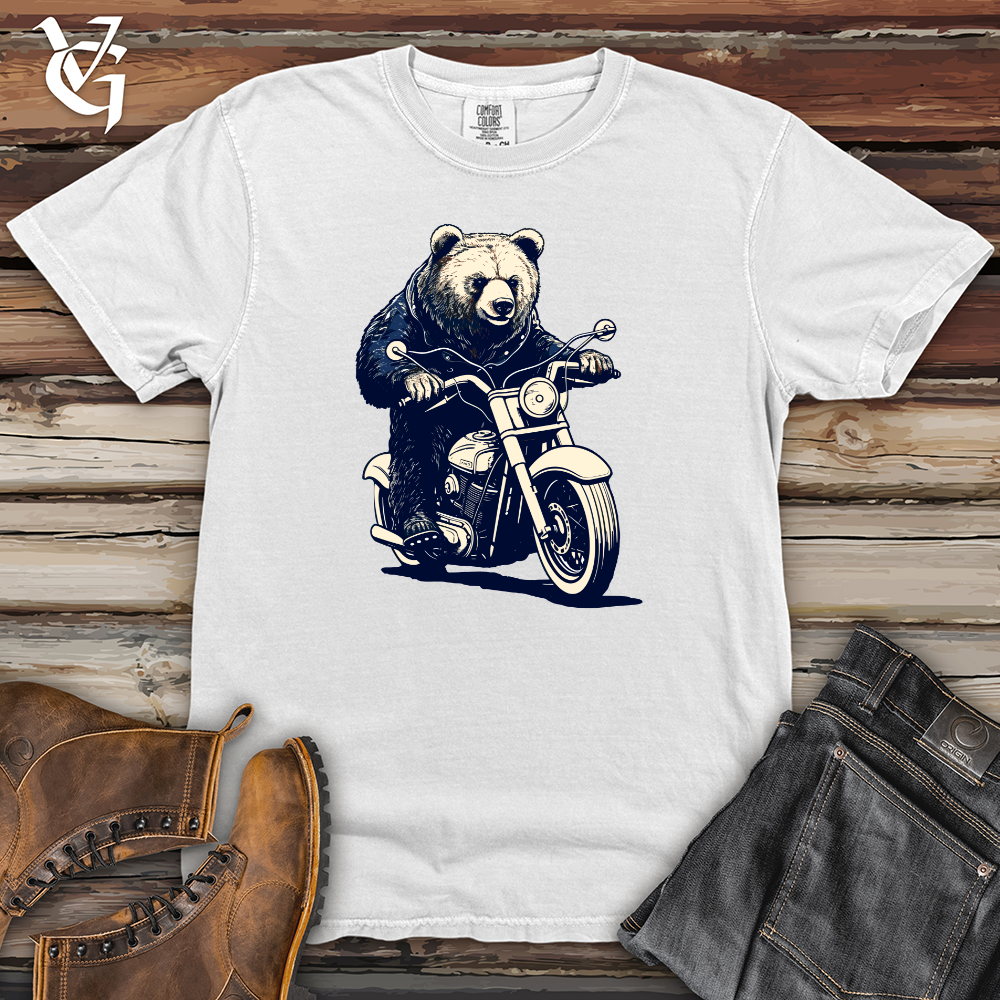 Bear Officer Roadside Patrol Heavy Cotton Comfort Colors Tee