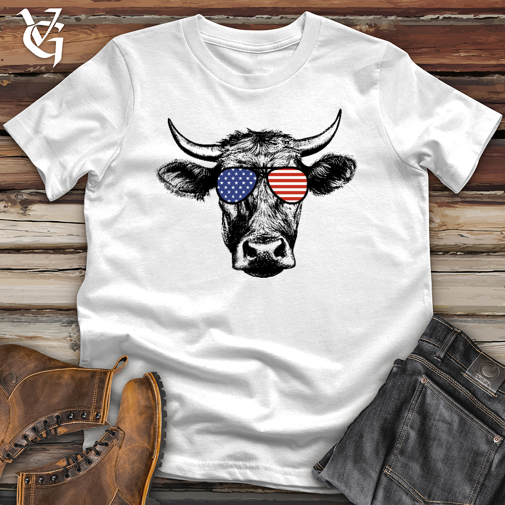 Patriotic Steer Softstyle Tee