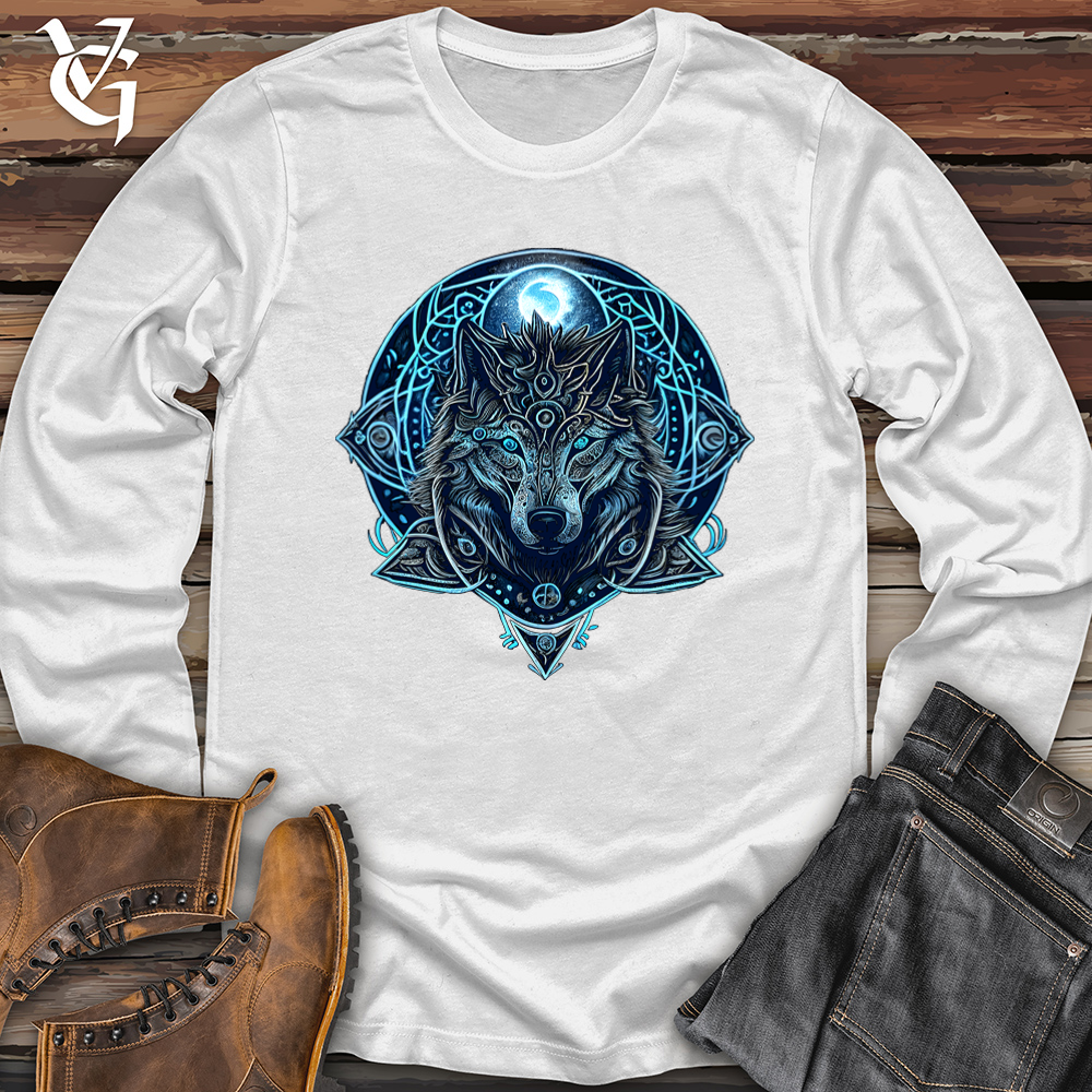 Celtic Fenrir Wolf Softstyle Long Sleeve