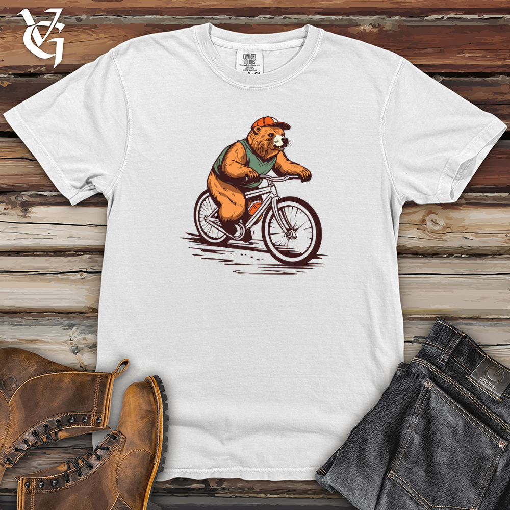 Vintage Cycling Beaver Heavy Cotton Comfort Colors Tee