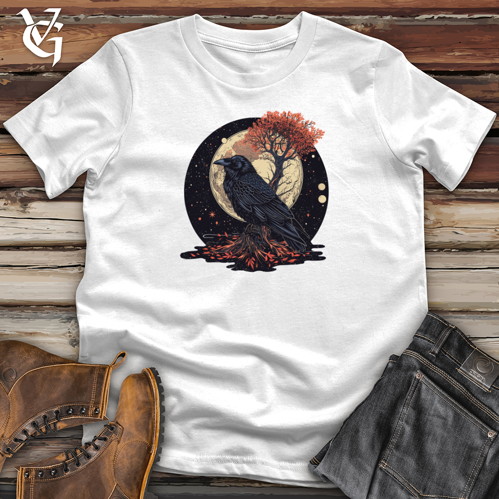 Mystical Raven Moon Softstyle Tee